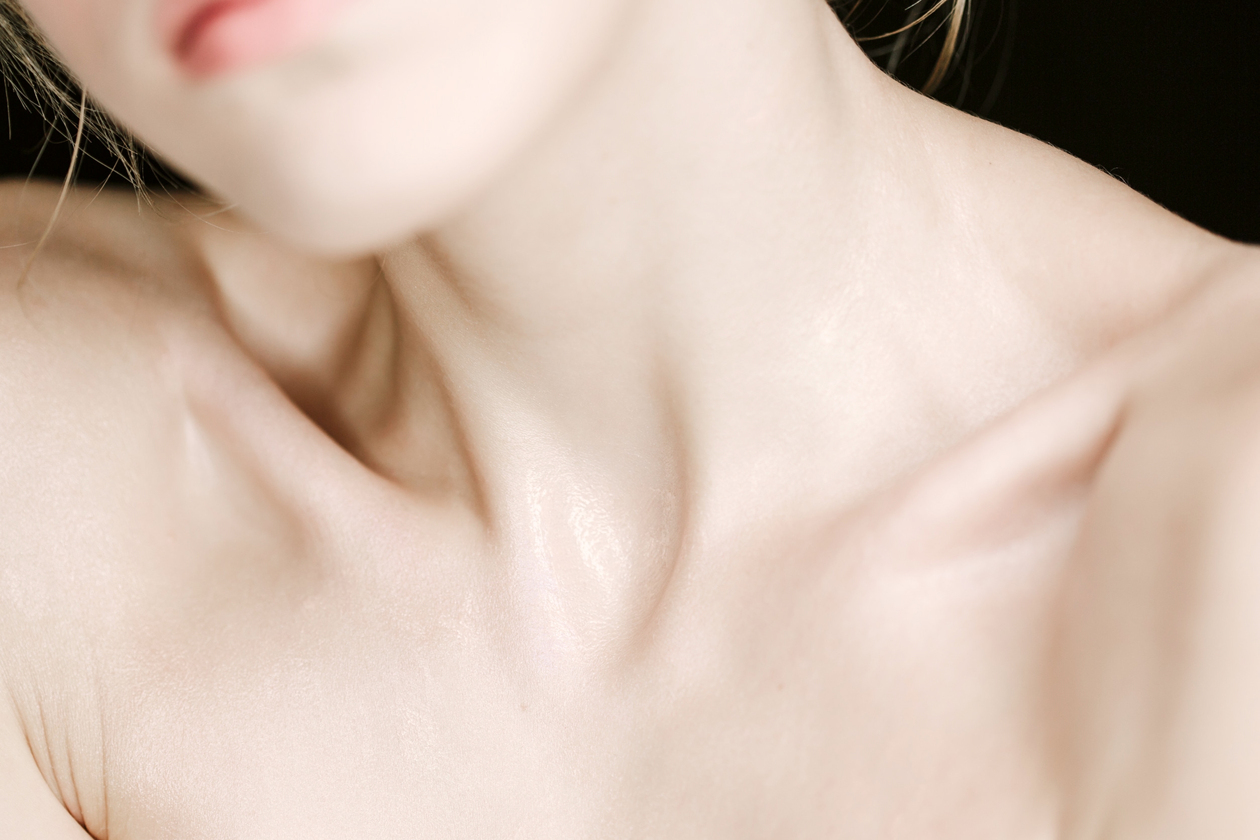 woman neck